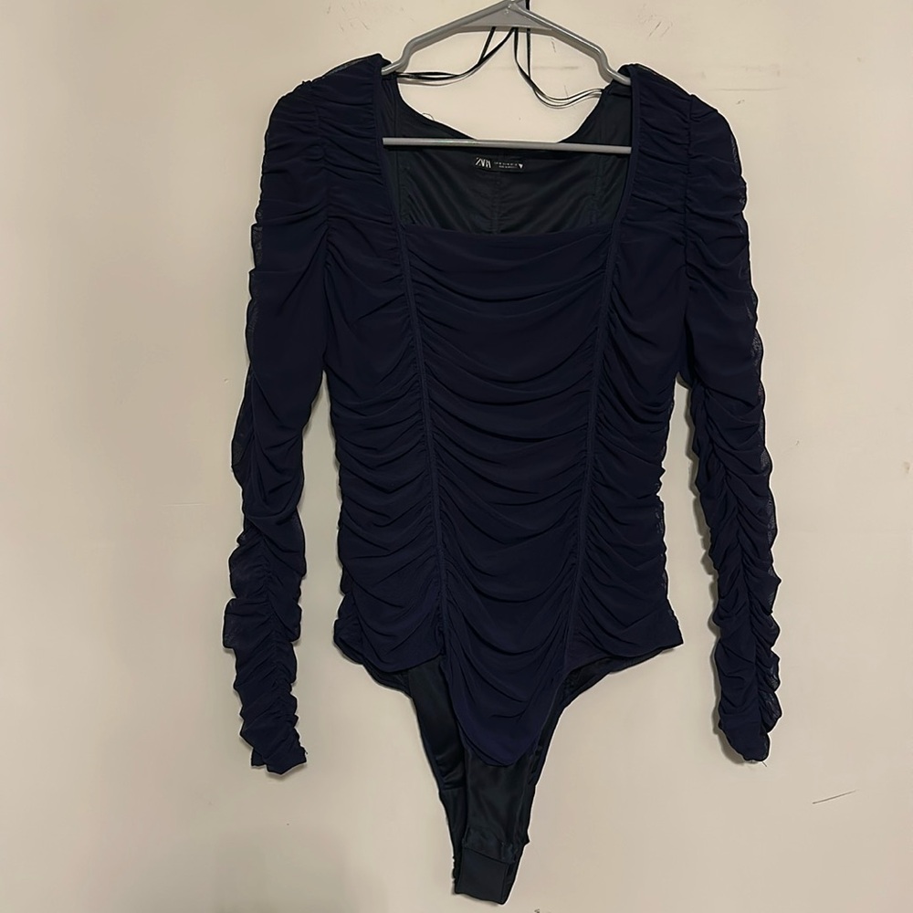 Ruched Bodysuit